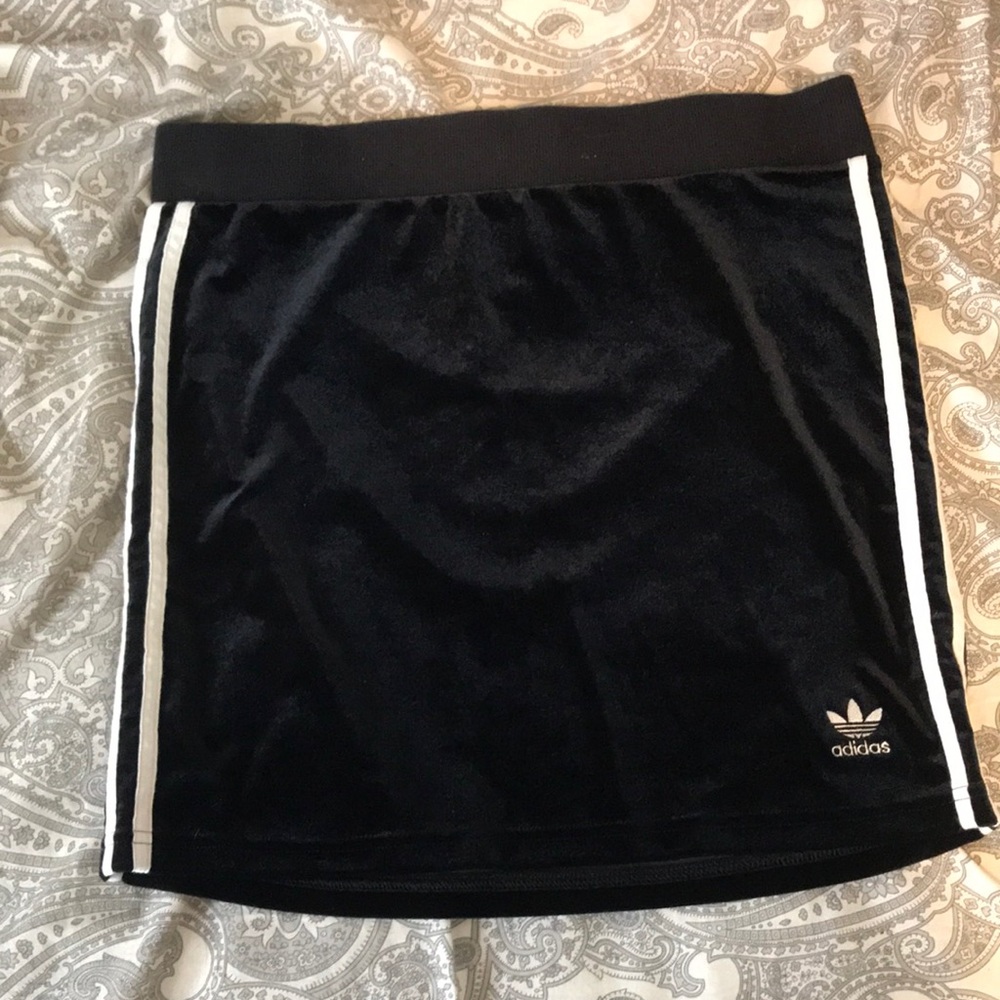 Black Adidas skirt